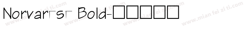 Norvarese Bold字体转换